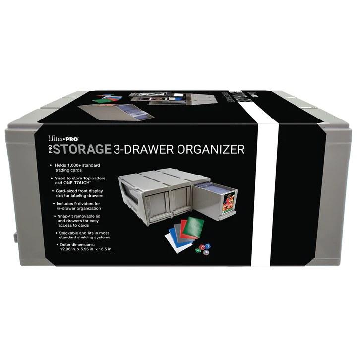 Ultra Pro Storage 3-Drawer Organizer