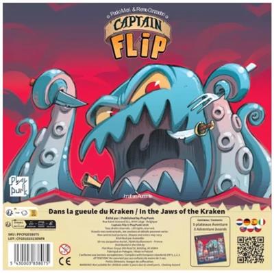 Captain Flip in de kaken van de Kraken