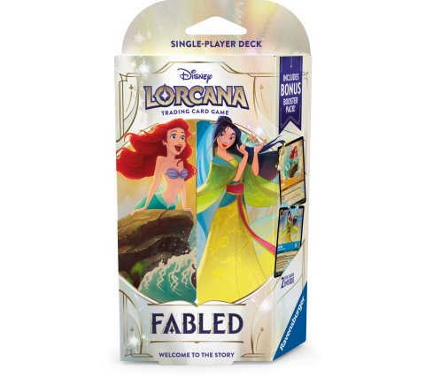 Disney Lorcana Fabled Ariel & Mulan