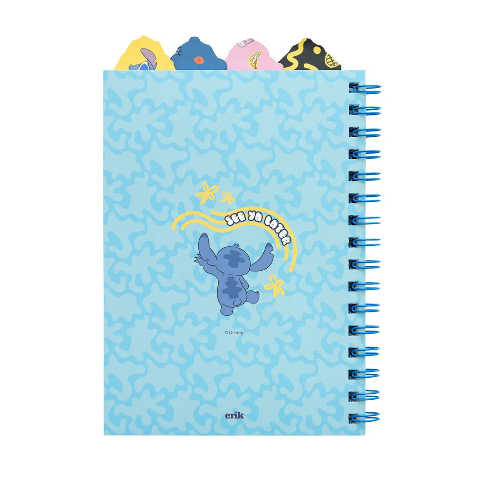 Disney Stitch Notebook with Dividers Size A5