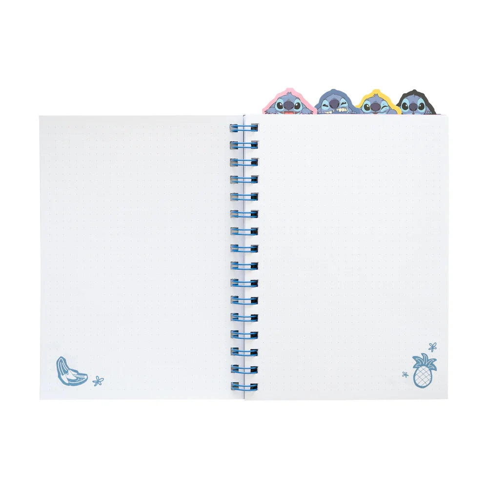Disney Stitch Notebook with Dividers Size A5