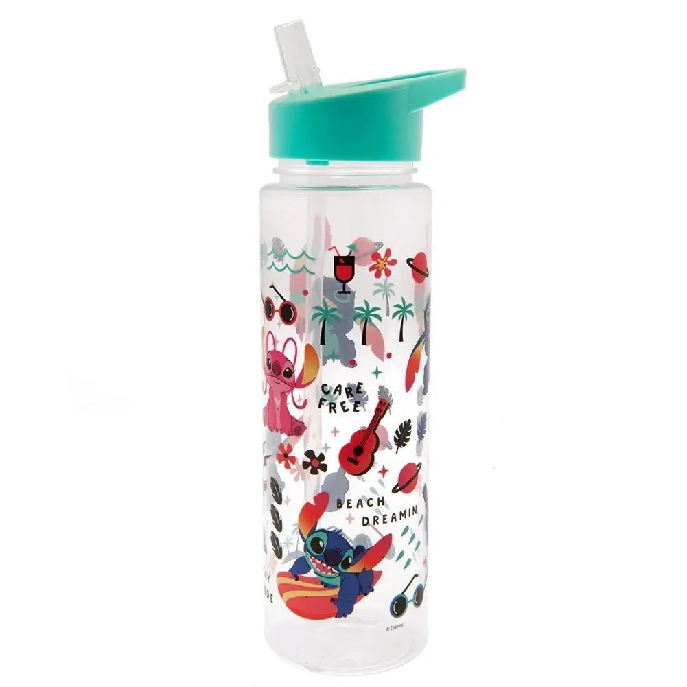 Disney Stitch & Angel Acid Pops Water Bottle Plastic