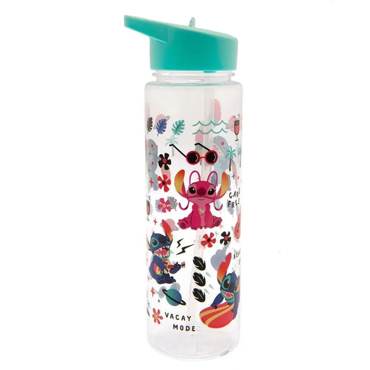 Disney Stitch & Angel Acid Pops Water Bottle Plastic
