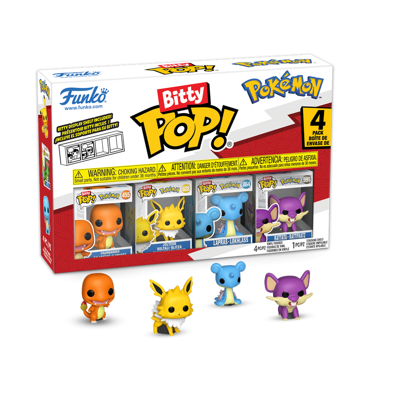 Funko POP! Bitty Pop 4 Pack Pokémon Charmander