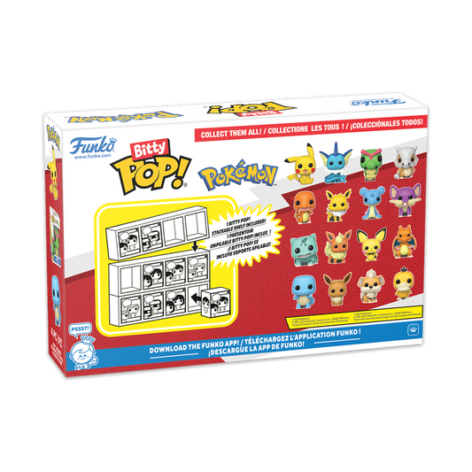 Funko POP! Bitty Pop 4 Pack Pokémon Charmander