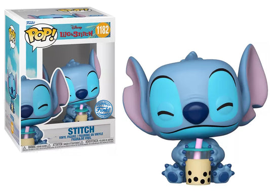 Funko POP! Disney Stitch with boba