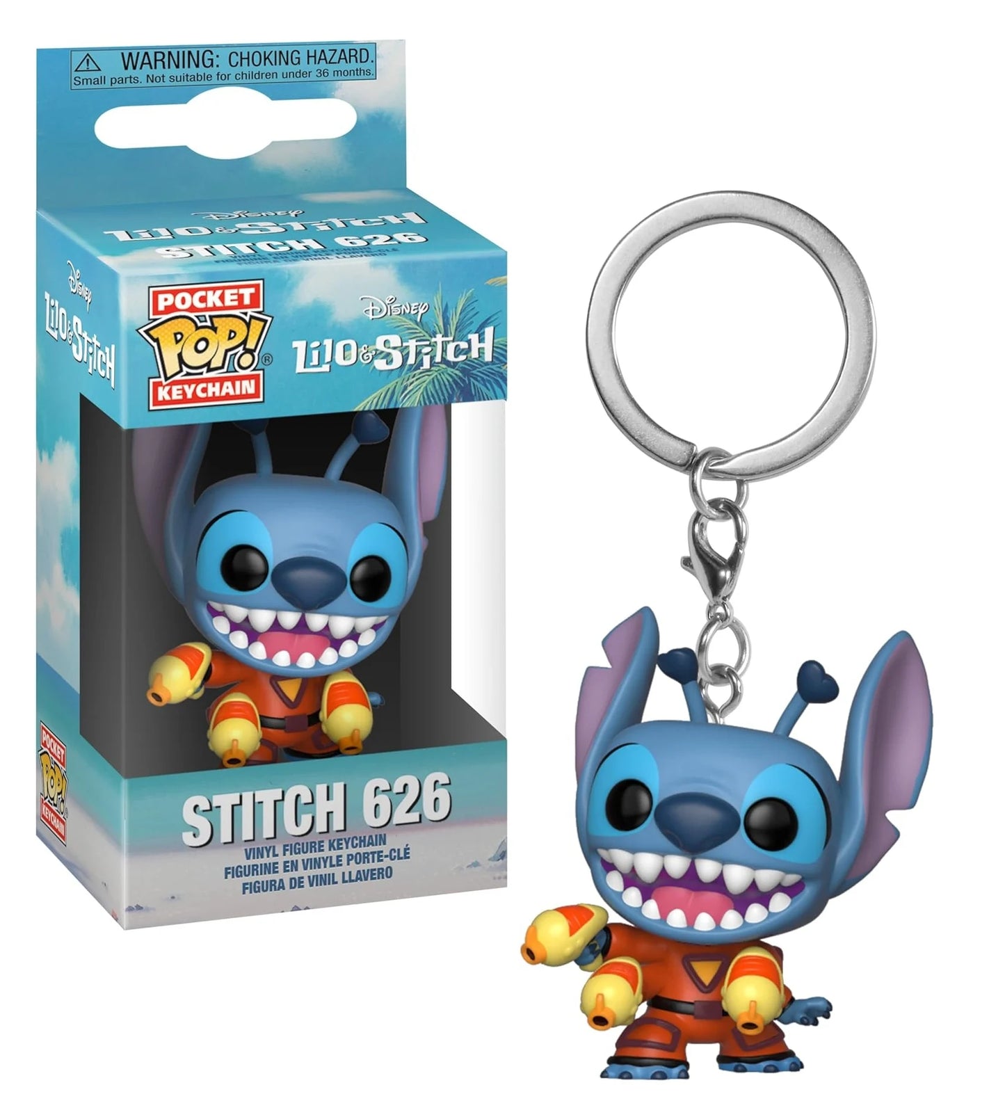 Funko POP! Keychain Stitch with blaster