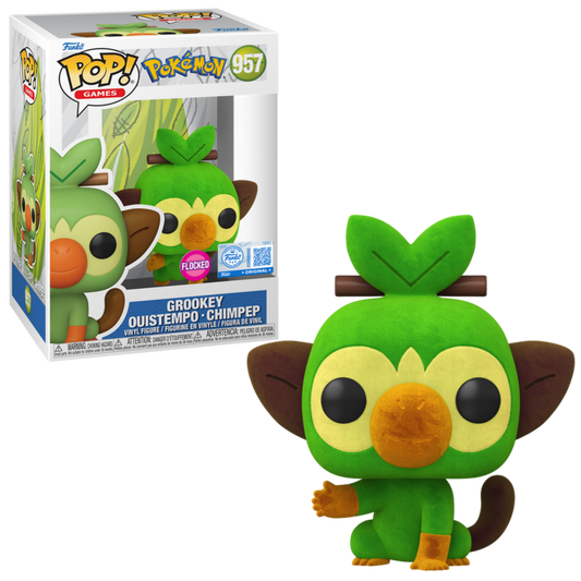 Funko POP! Pokémon Grookey Flocked