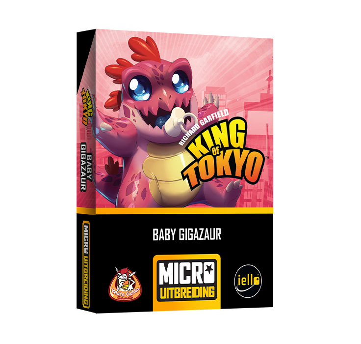 King of Tokyo Baby Gigazaur uitbreiding