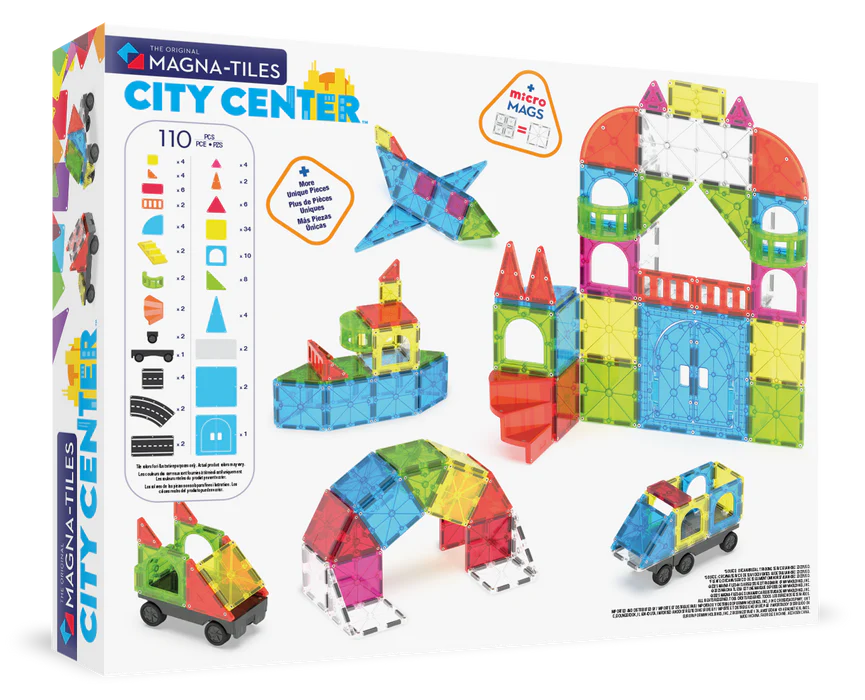 MAGNA-TILES® City Center 110-delige set