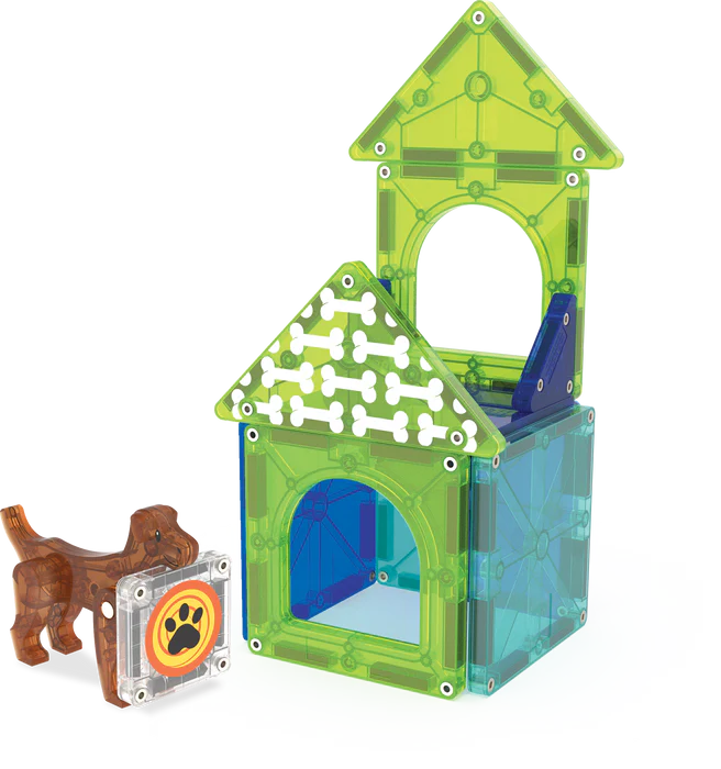 MAGNA-TILES® Dog house 13-delige set