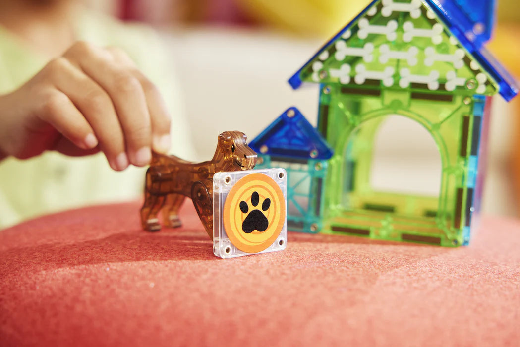 MAGNA-TILES® Dog house 13-delige set