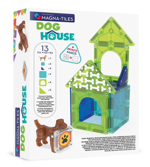 MAGNA-TILES® Dog house 13-delige set