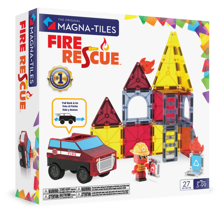 MAGNA-TILES® Fire Rescue 27-delige set