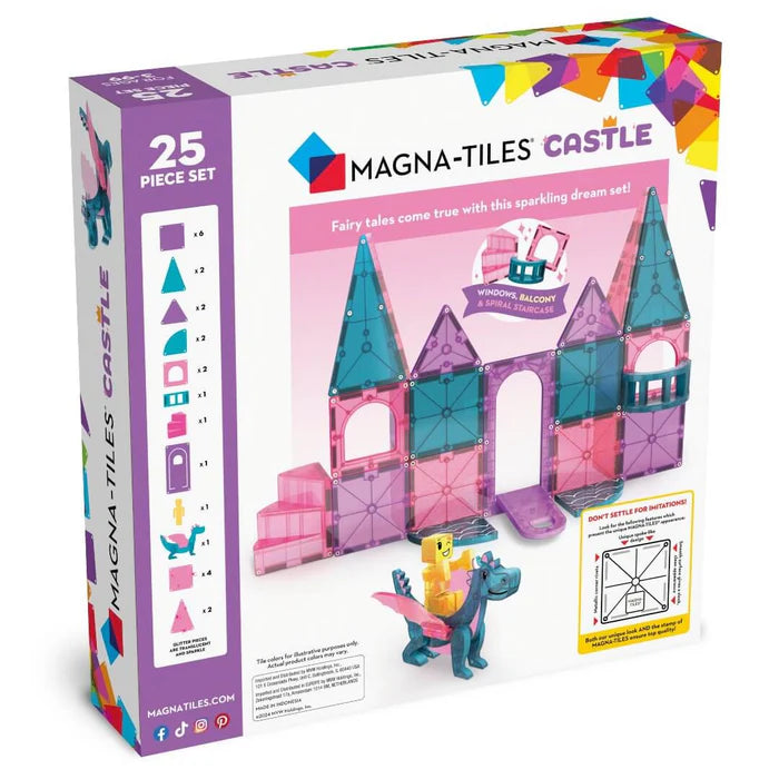 MAGNA-TILES Castle 25-delige Magnetische Bouwset