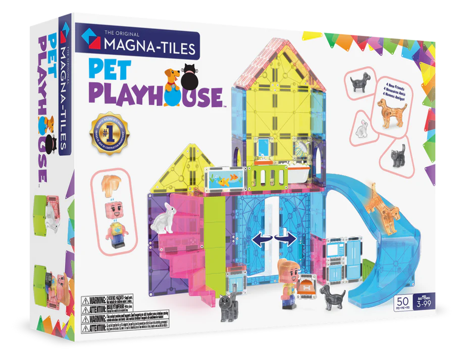 MAGNA-TILES® Pet Playhouse 50-delige set