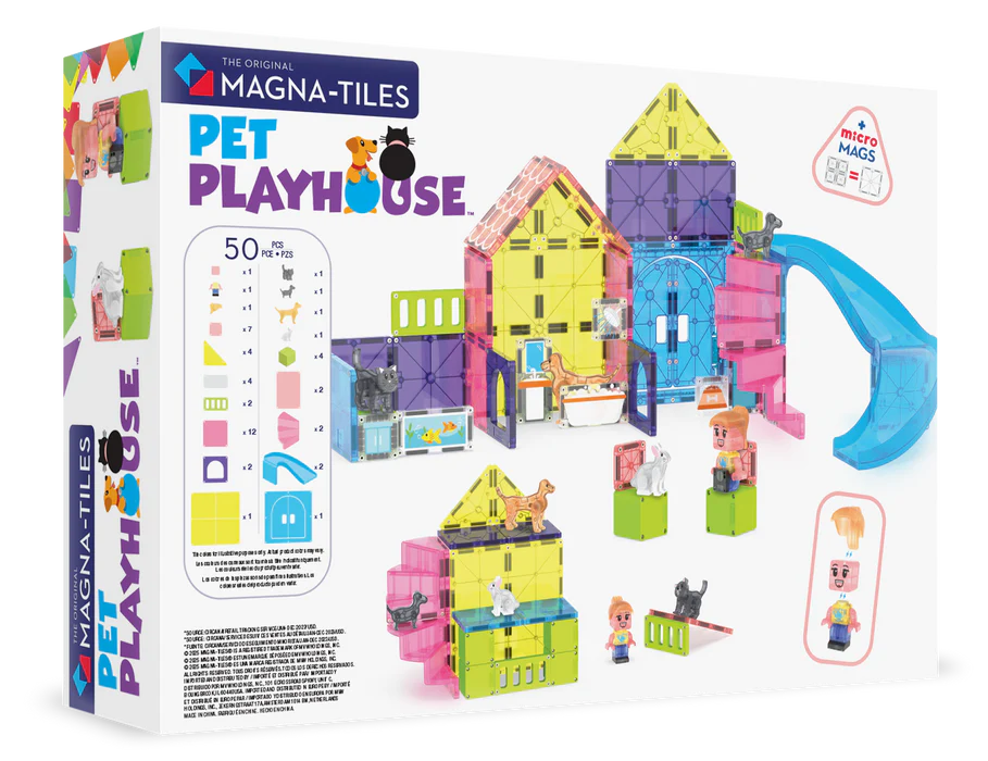 MAGNA-TILES® Pet Playhouse 50-delige set
