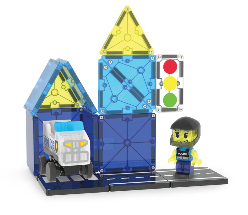 MAGNA-TILES® Police Patrol 20-delige set