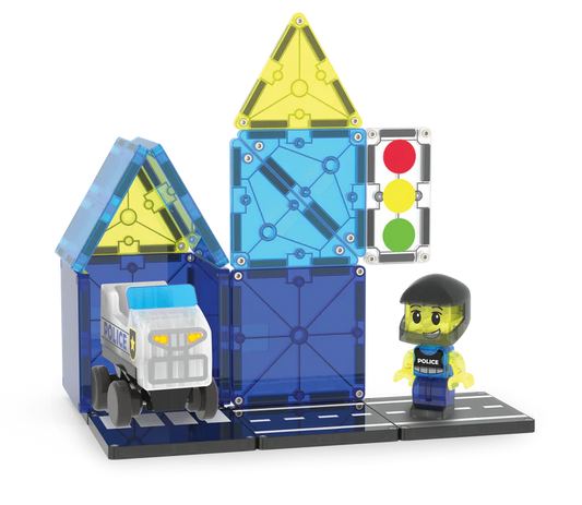 MAGNA-TILES® Police Patrol 20-delige set