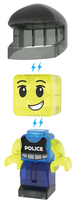 MAGNA-TILES® Police Patrol 20-delige set