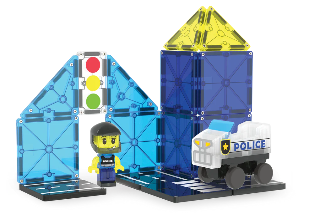 MAGNA-TILES® Police Patrol 20-delige set