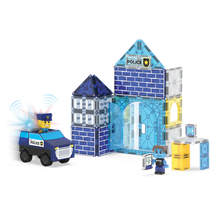 MAGNA-TILES® Police Station 35-delige set