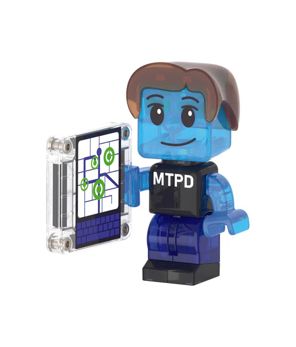 MAGNA-TILES® Police Station 35-delige set