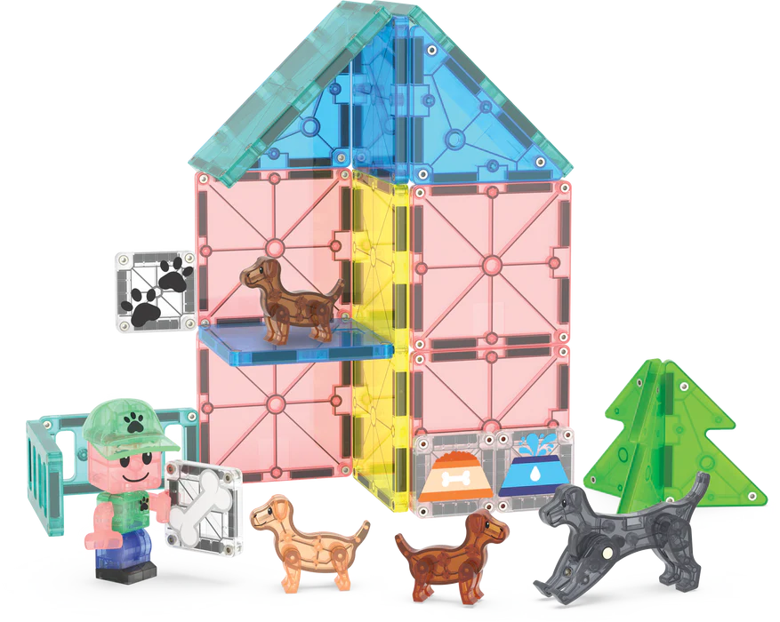 MAGNA-TILES® Puppy Park 27-delige set