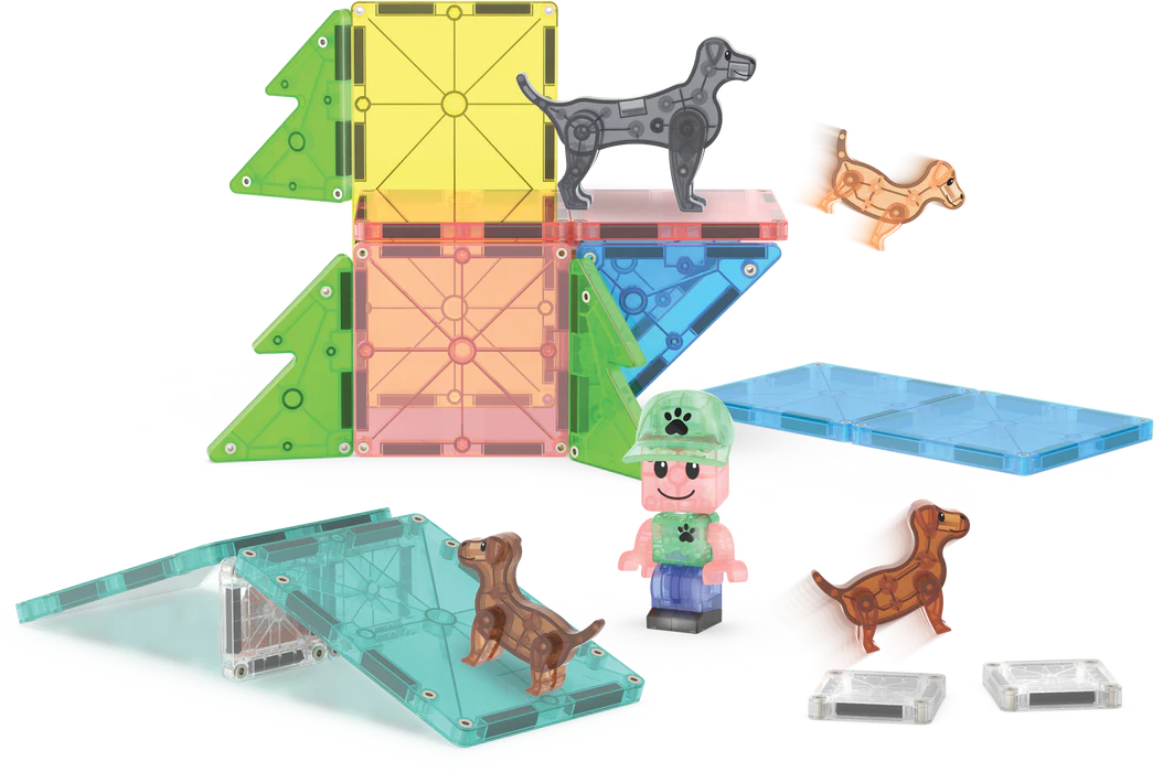 MAGNA-TILES® Puppy Park 27-delige set