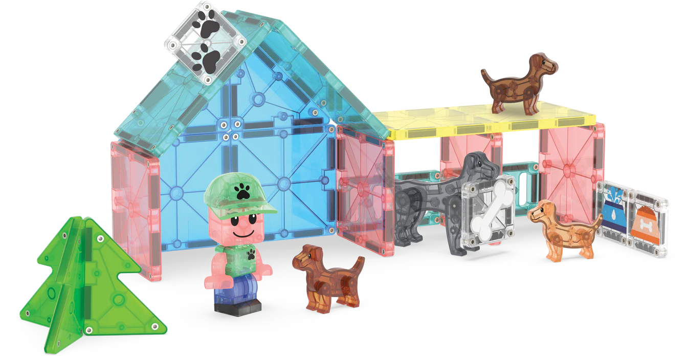 MAGNA-TILES® Puppy Park 27-delige set