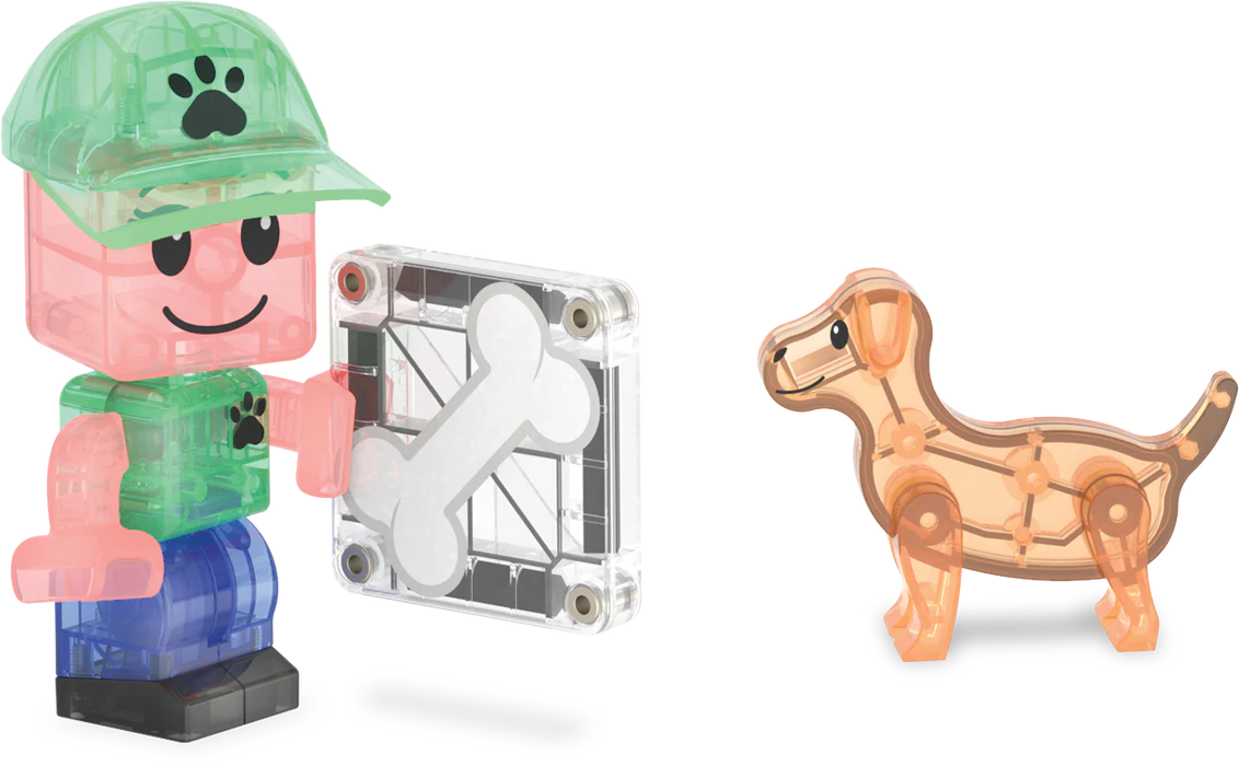 MAGNA-TILES® Puppy Park 27-delige set