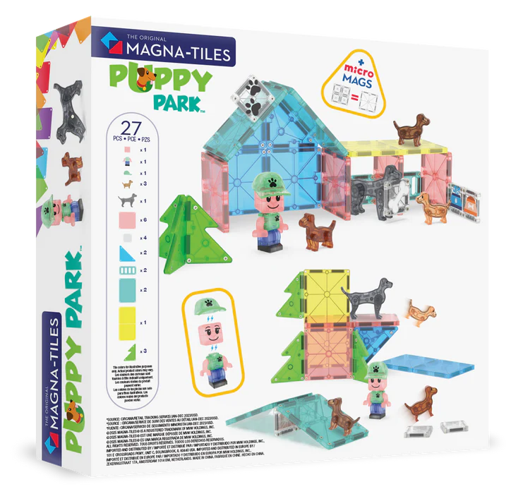 MAGNA-TILES® Puppy Park 27-delige set