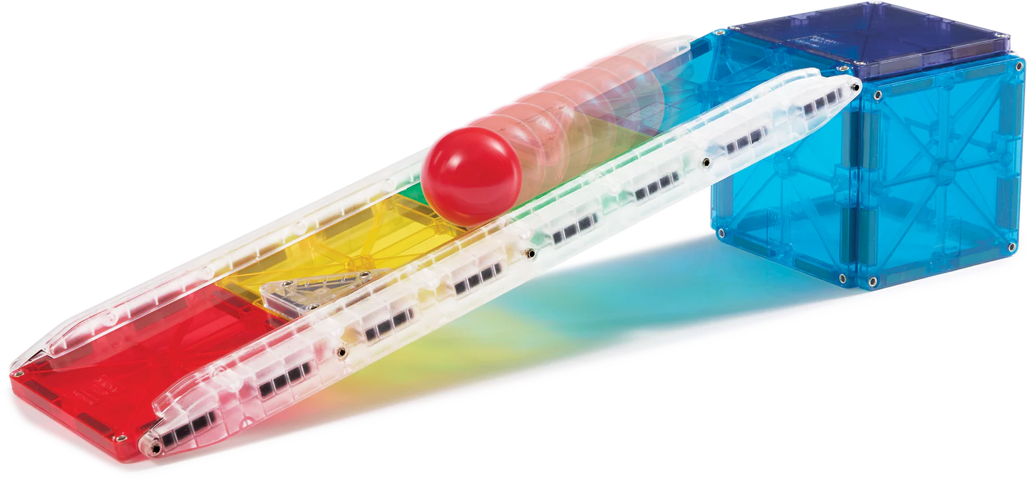 MAGNA-TILES® Rail Racers 33-delige set