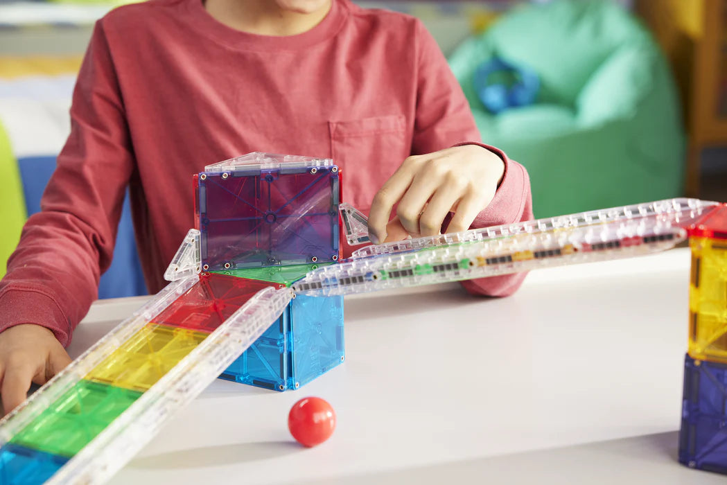 MAGNA-TILES® Rail Racers 33-delige set