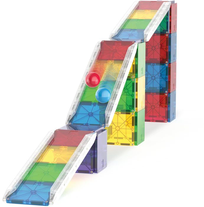 MAGNA-TILES® Rail Racers Deluxe 90-delige set