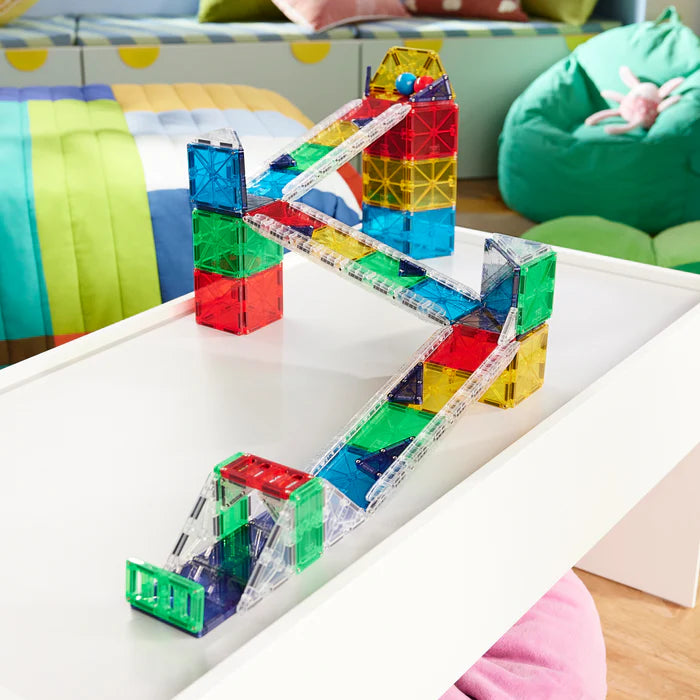 MAGNA-TILES® Rail Racers Deluxe 90-delige set