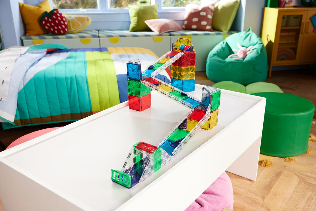 MAGNA-TILES® Rail Racers Deluxe 90-delige set