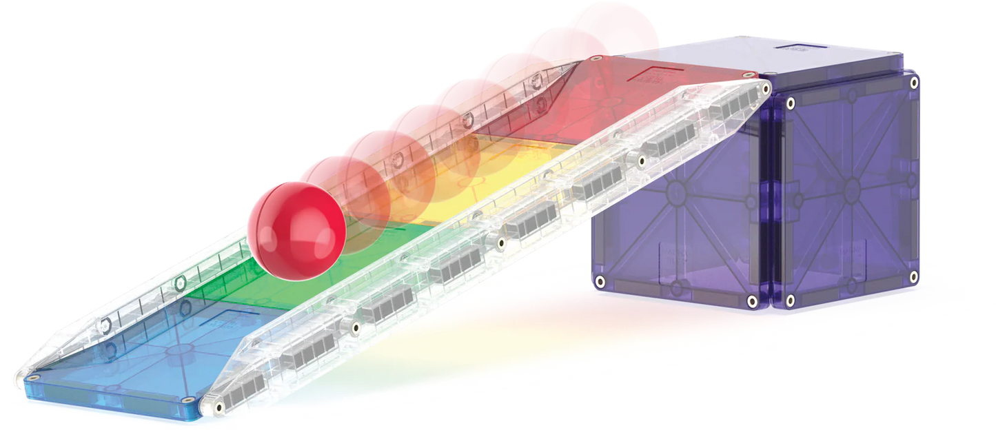 MAGNA-TILES® Rail Racers Deluxe 90-delige set