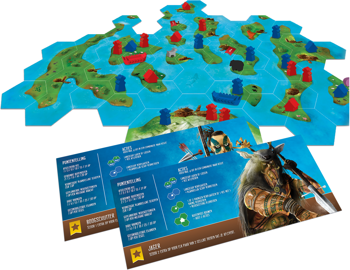 Ontdekkers van de Noordzee Bordspel