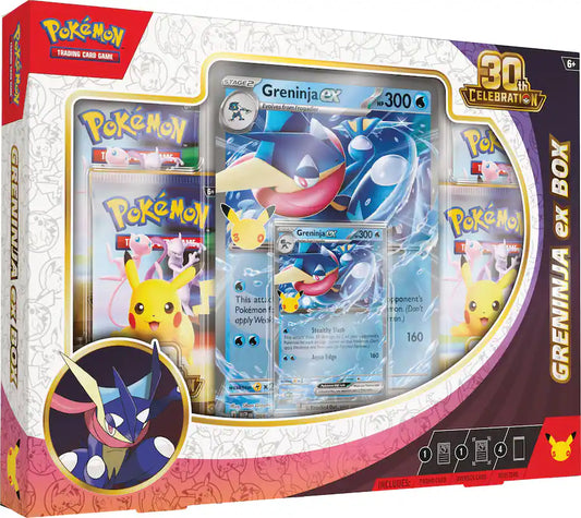 Pokémon 30th Celebration Greninja ex Box