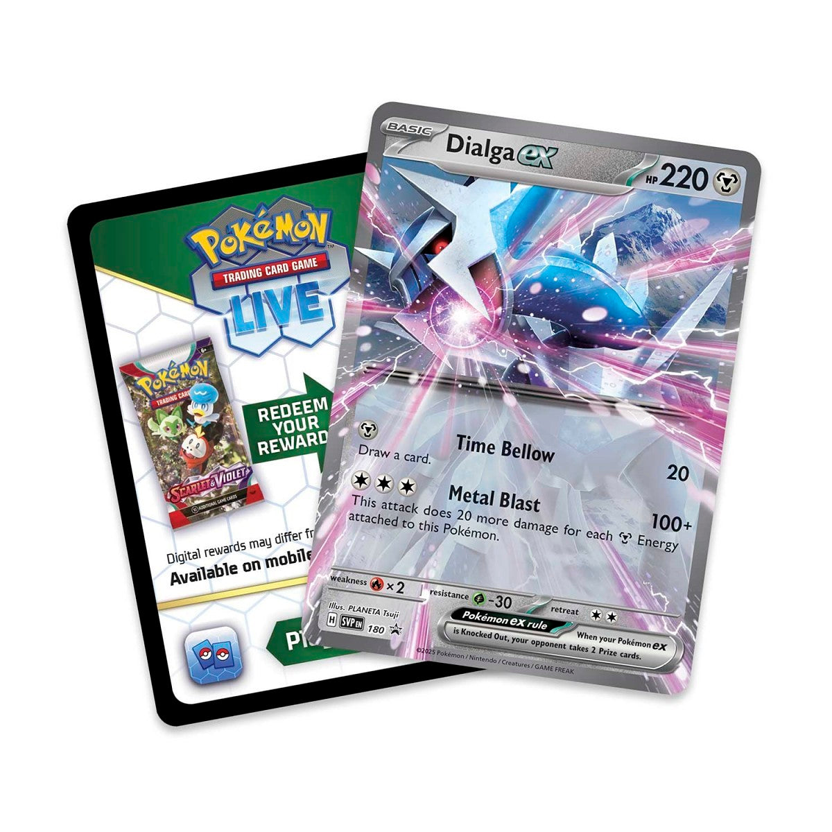 Pokémon Azure Legends Tin Dialga ex