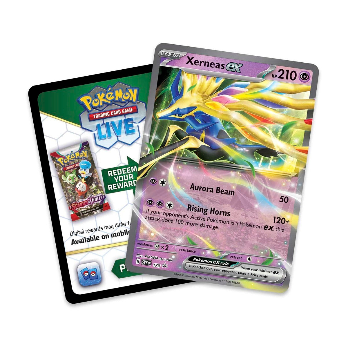 Pokémon Azure Legends Tin Xerneas ex