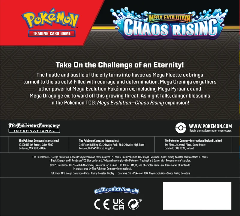 Pokémon Chaos Rising Booster Box
