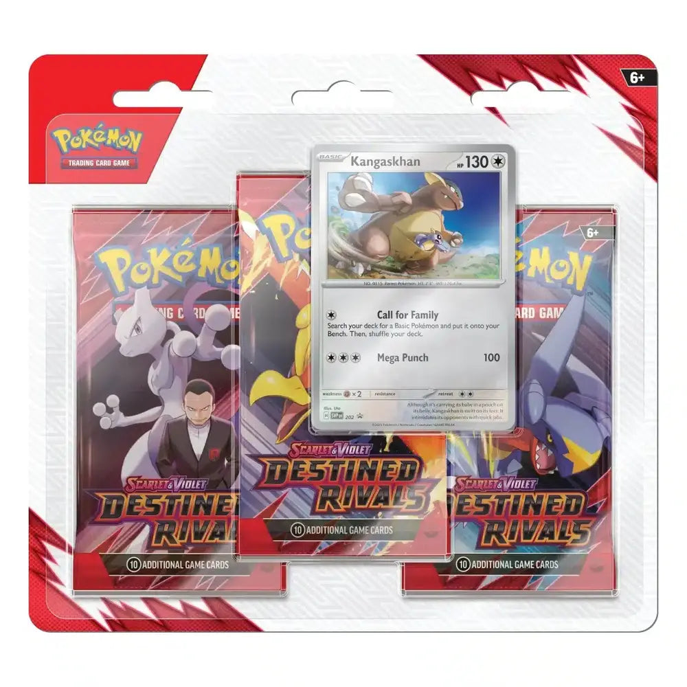 Pokémon Destined Rivals 3-Booster Blister