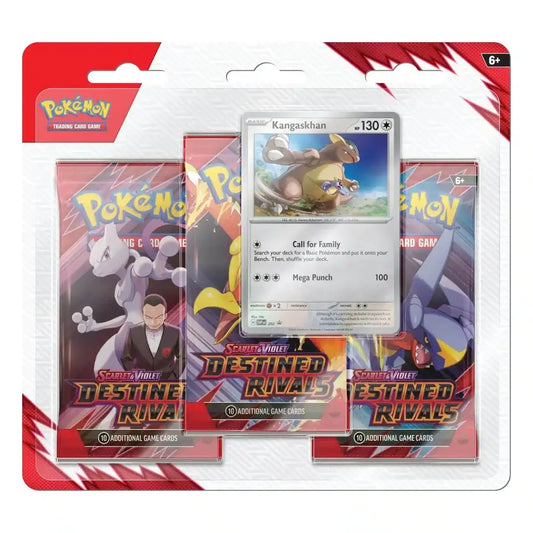 Pokémon Destined Rivals 3-Booster Blister