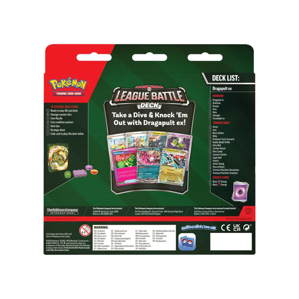 Pokémon Dragapult ex League Battle Deck