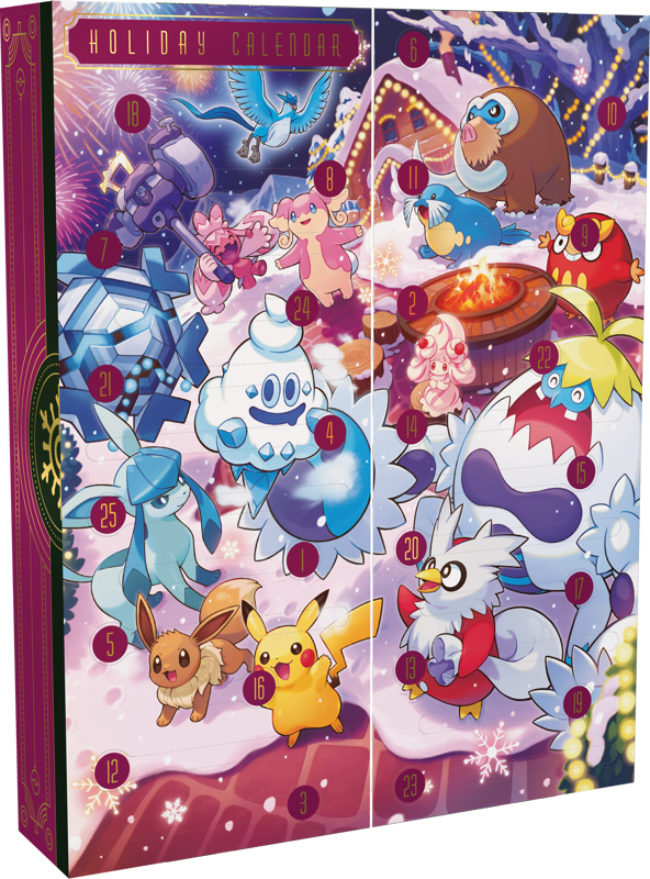Pokémon Holiday Calendar
