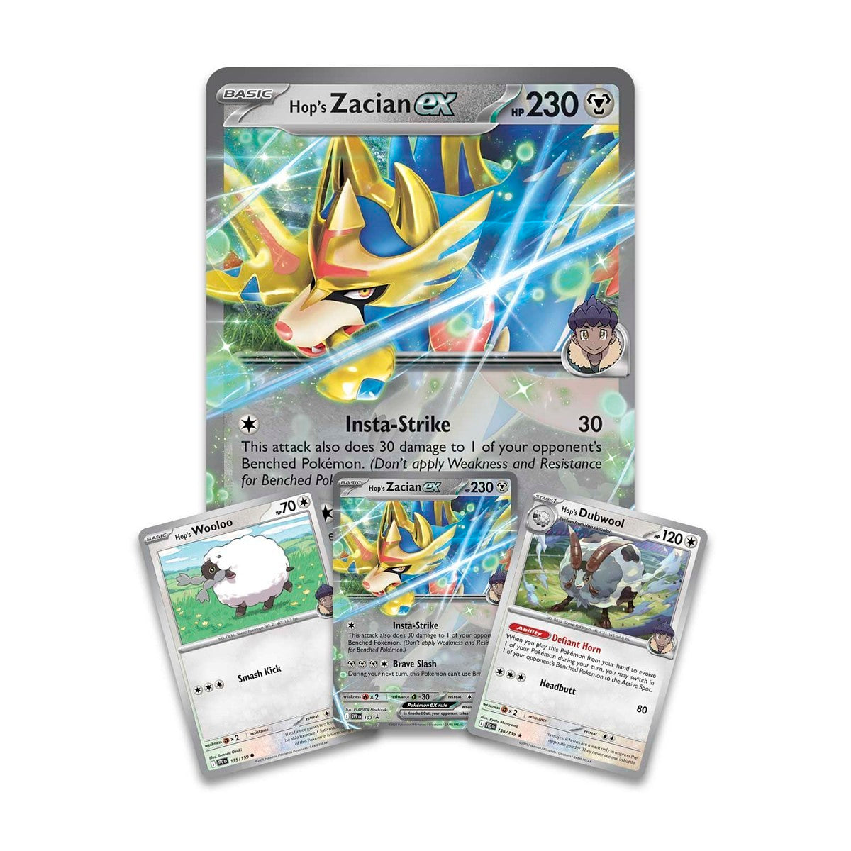 Pokémon Hop's Zacian EX Box