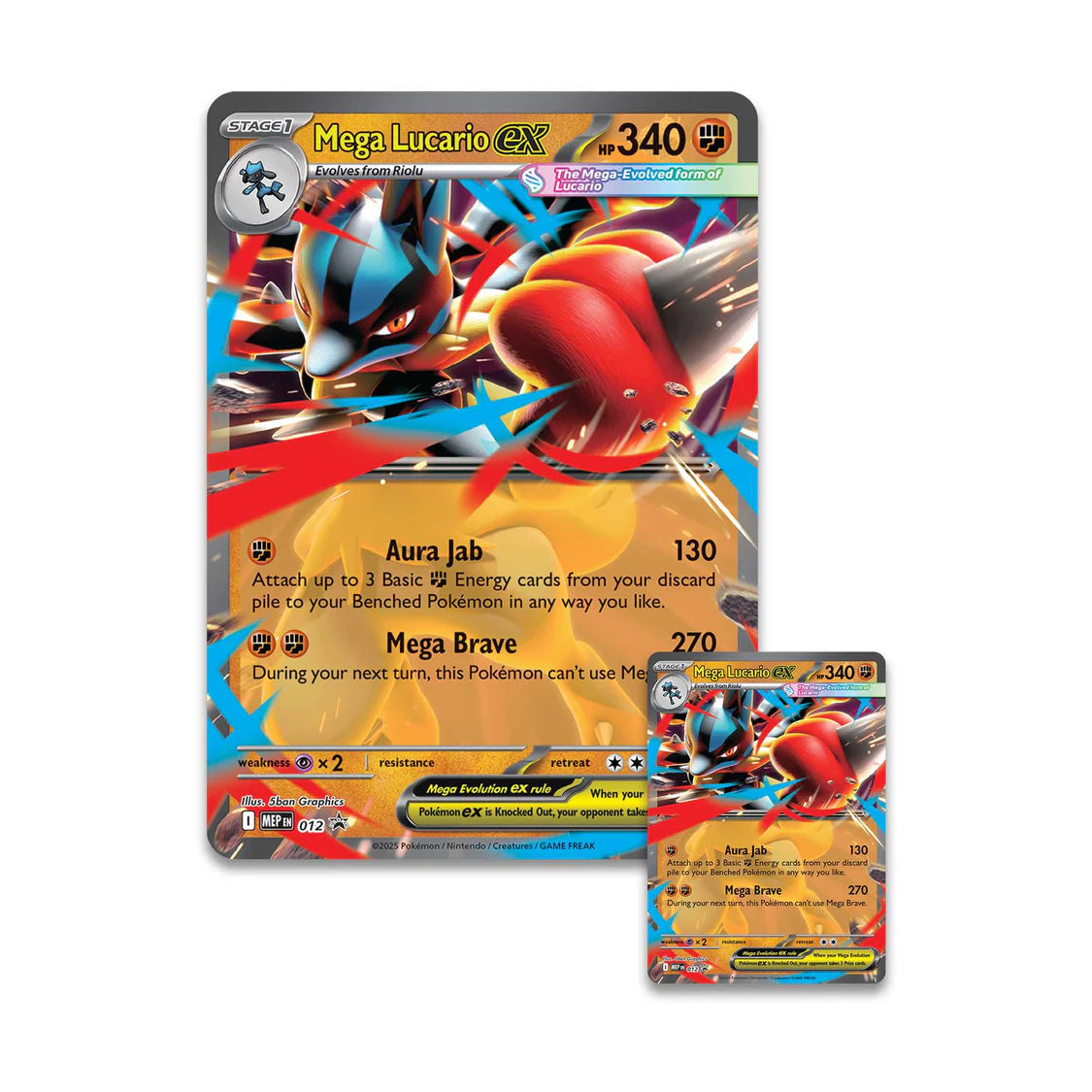 Pokémon Mega Lucario ex Figure Collection