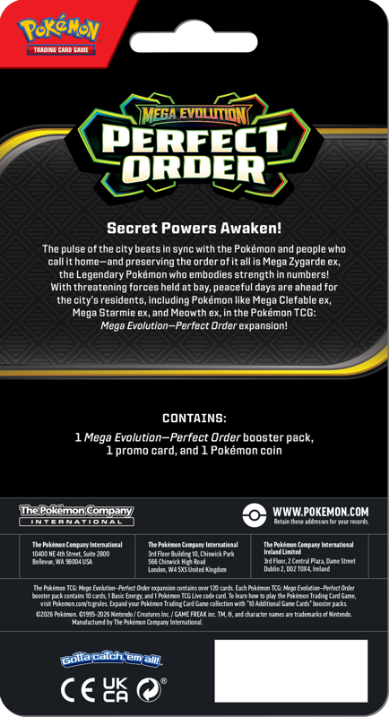 Pokémon Perfect Order Checklane blister Makuhita